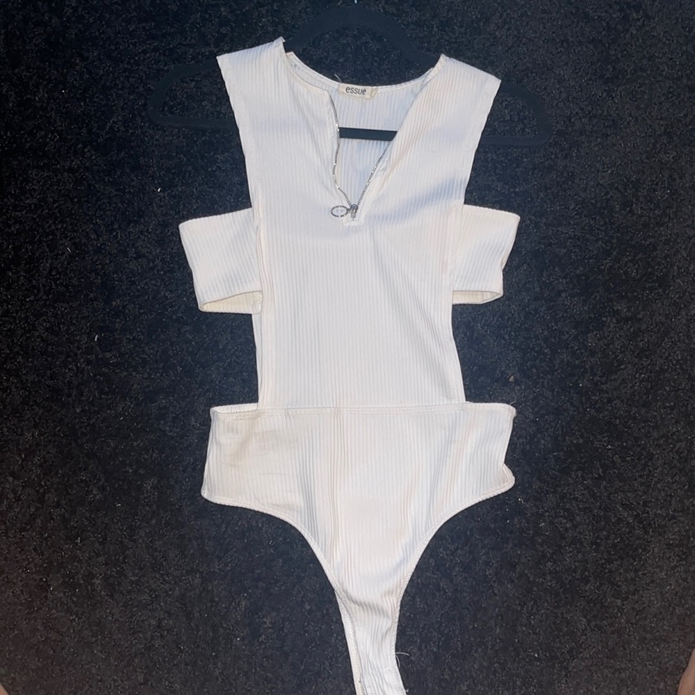 FashionNova White One piece